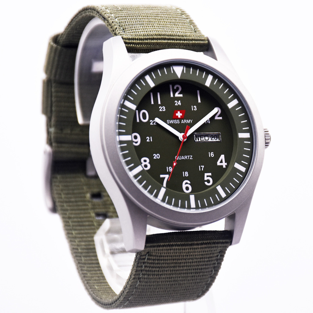 Jam Tangan Pria Swiss SA1881-2105 Original Canvas Sporty