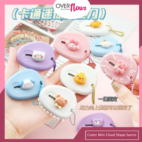 

OVERFLOWS.ID | GANTUNGAN PISAU CUTTER MINI KARAKTER MELODY KUROMI