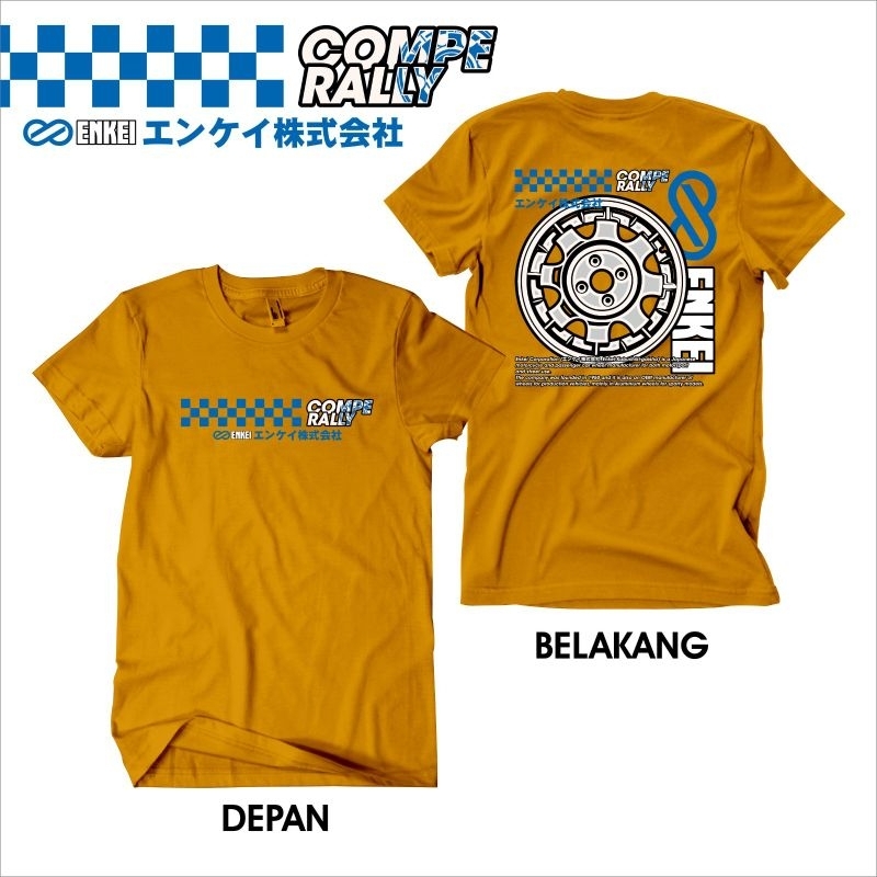 Kaos Velg Mobil Enkei Compe Rally Clasic Rally Balap Mobil Otomotif