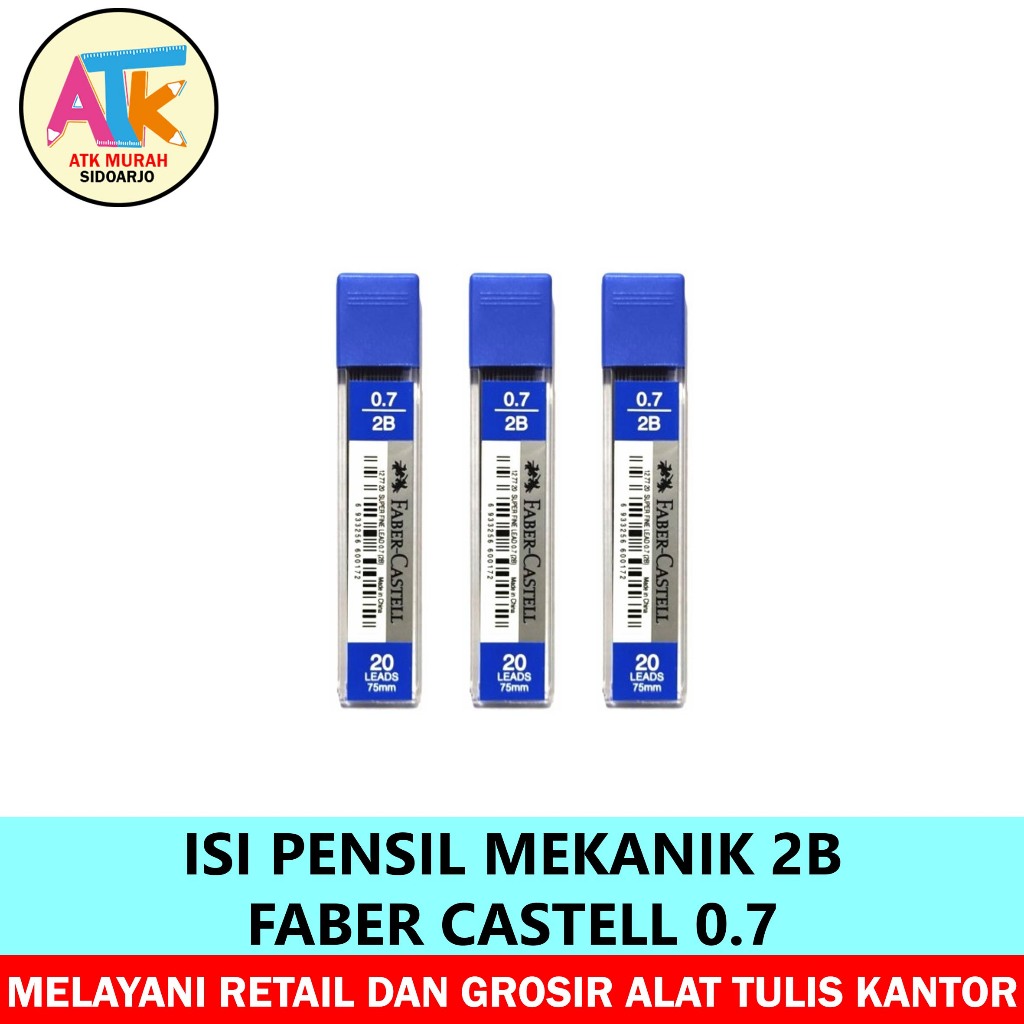 ISI PENSIL MEKANIK 0.7 FABER CASTELL