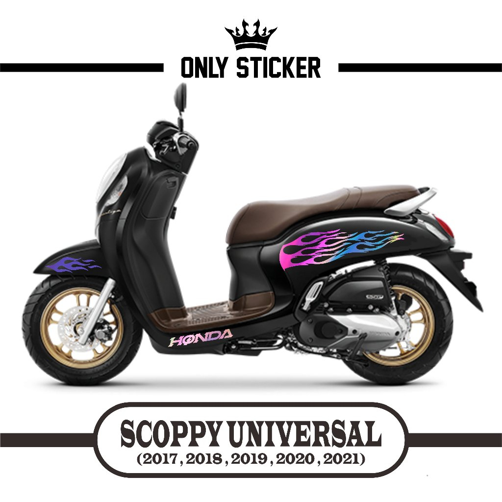 STRIPING CUTTING SCOPPY / MTF API 1 / STRIPING SCOOPY / STIKER SCOOPY / STIKER MOTOR / STICKER SCOOP