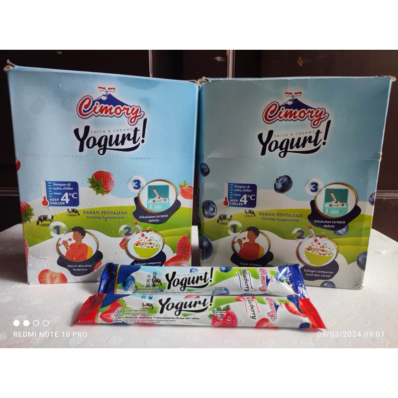 

cimory yoghurt stick 40 gram cair yougurt cemilan