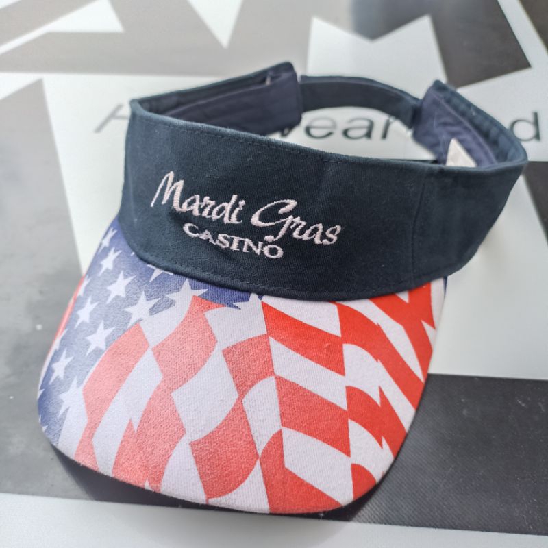 TOPI BOLONG GOLF TENNIS RUNNING SENAM MARDI GRAS CASINO by scnd