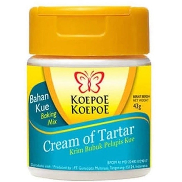 

Koepoe Cream of Tartar 43gr