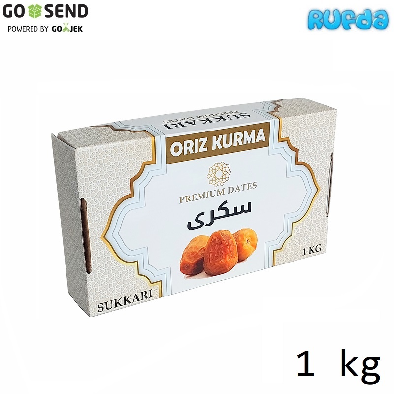 

Kurma 1kg Sukkari Premium AlQasim Al Qosim AlQosim Sukari Date Basah Al Qassem Oriz