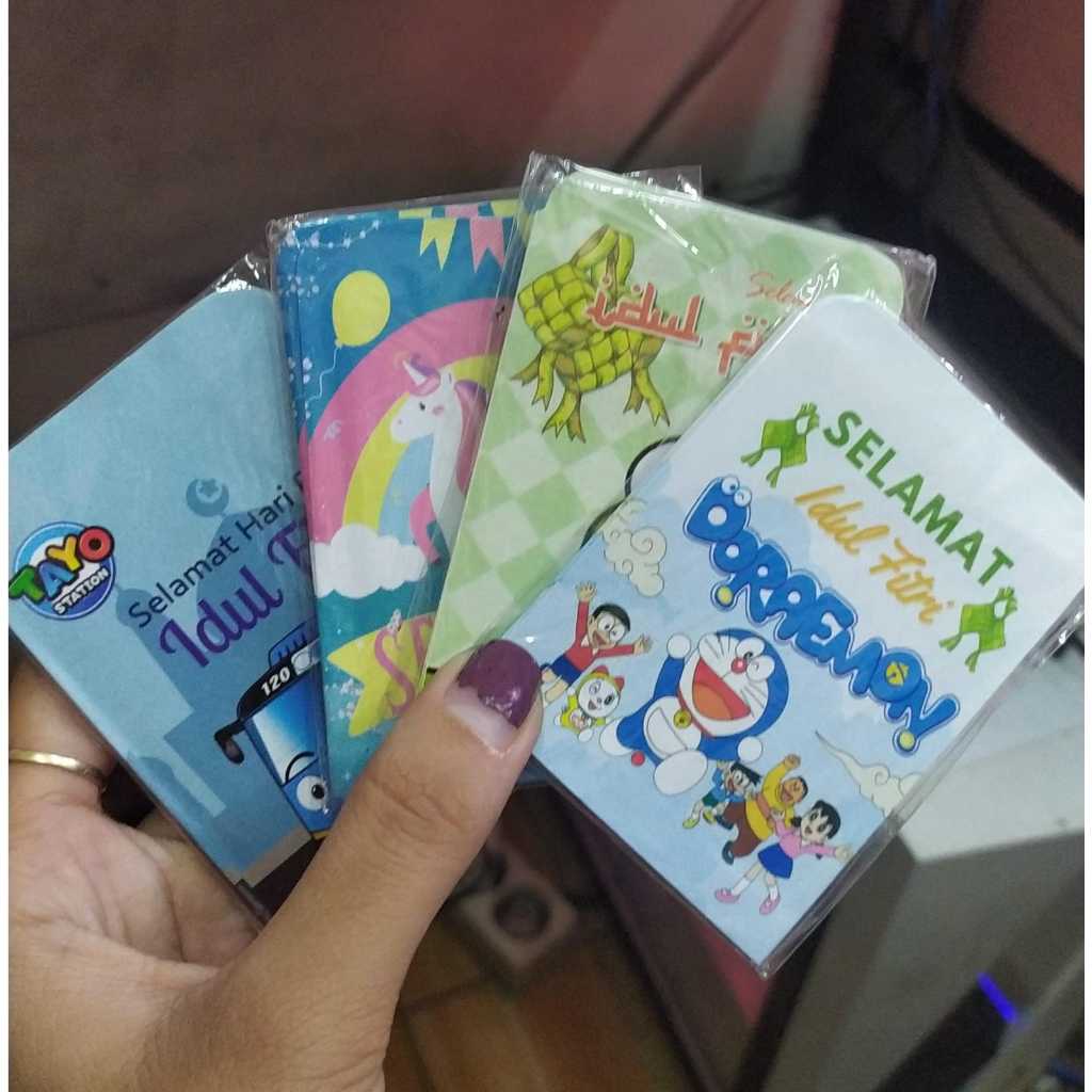 

mainan anak amplop lebaran kecil isi 10