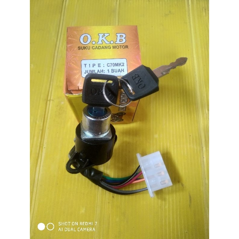 kunci kontak Honda  C 70 C70  C 50 kabel 7