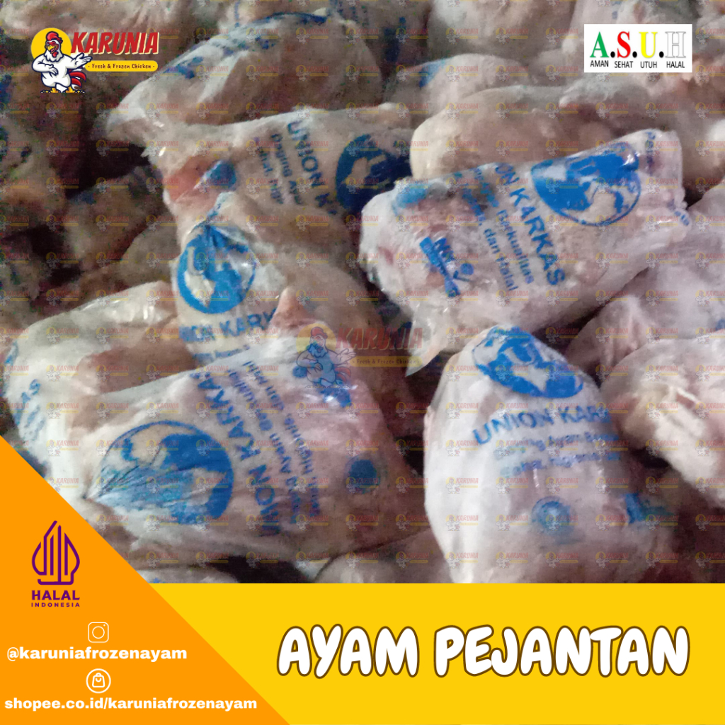 

AYAM PEJANTAN FROZEN uk 500 - 700gr