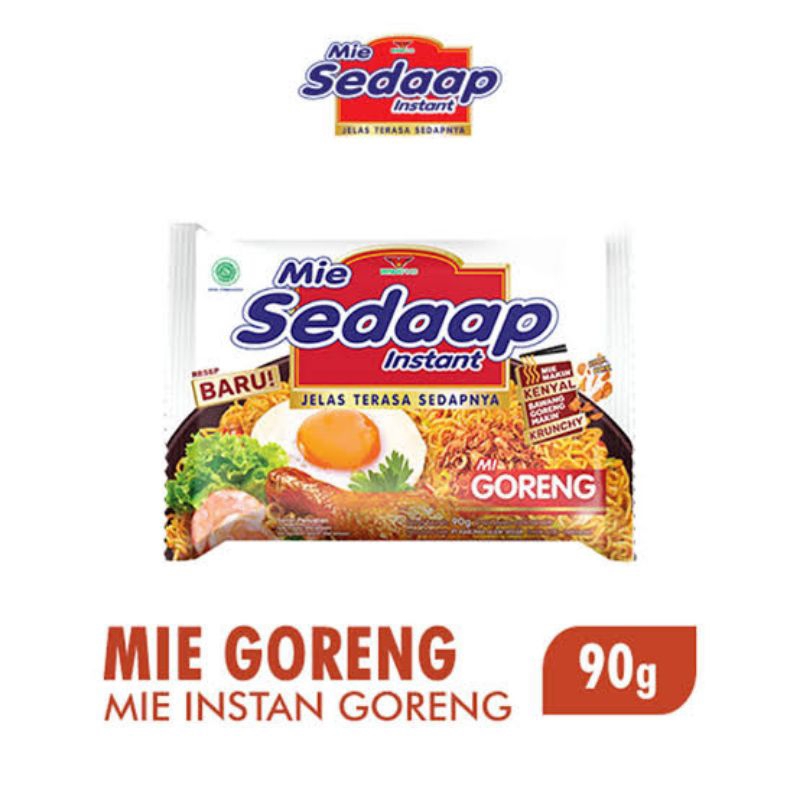 

MIE SEDAAP GORENG 90 GR PER 1 PCS