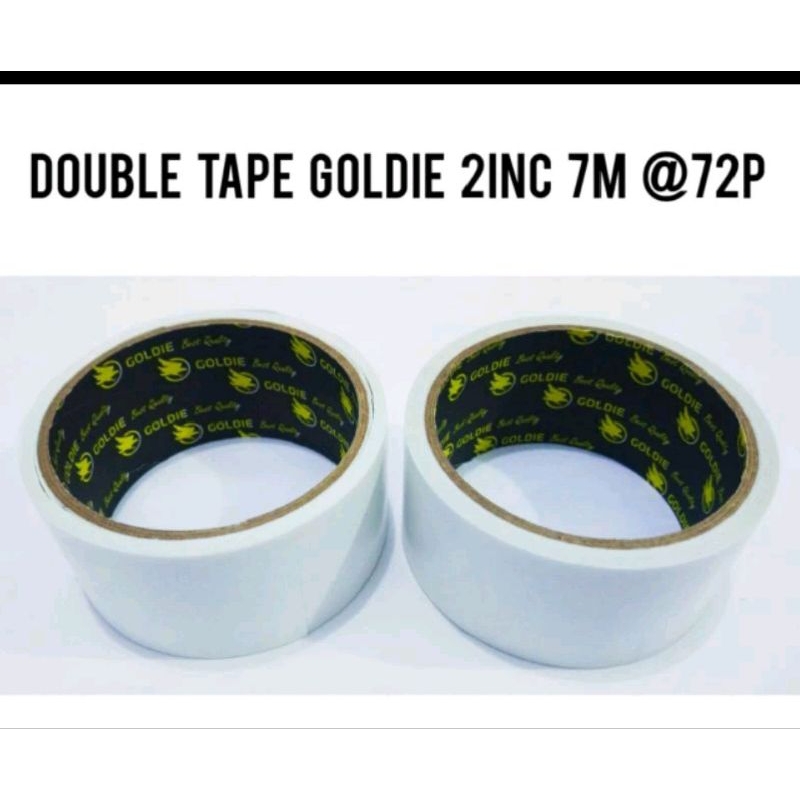 

DOUBLE TAPE 2 INCHI /48mm PEREKAT 2 SISI