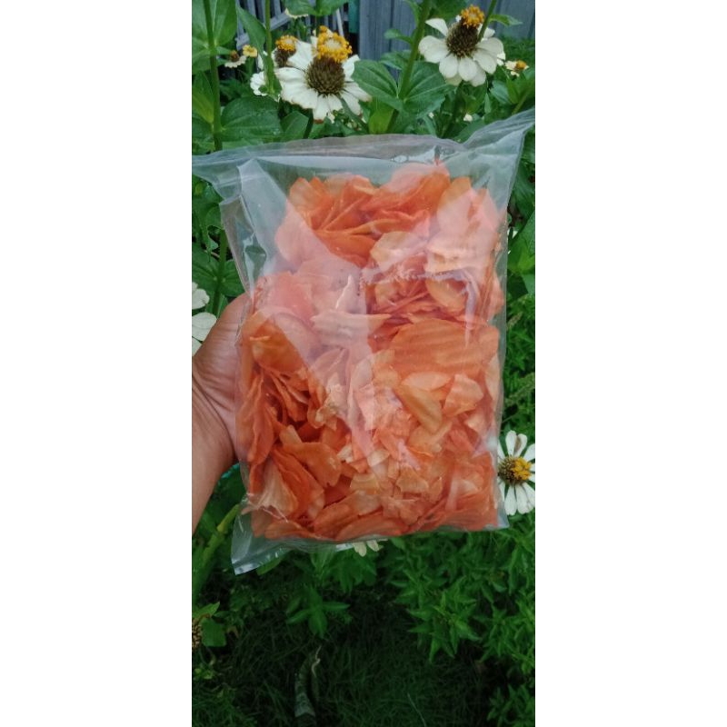 

KERIPIK CHUBA BALADO 235 GR | KERIPIK SINGKONG BALADO | SNACK SINGKONG BALADO