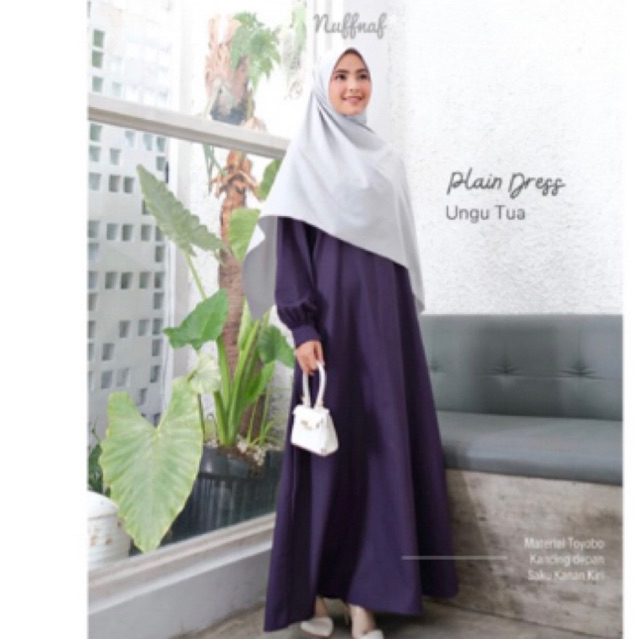 Gamis toyobo preloved merk nuffnaff