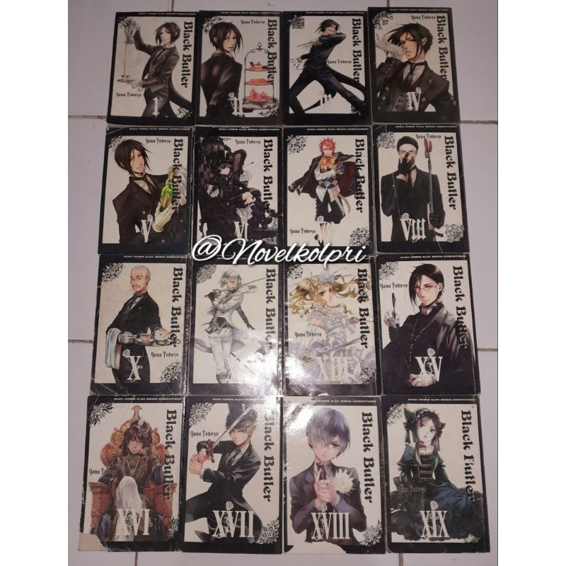 Komik SET Black Butler 16 Buku