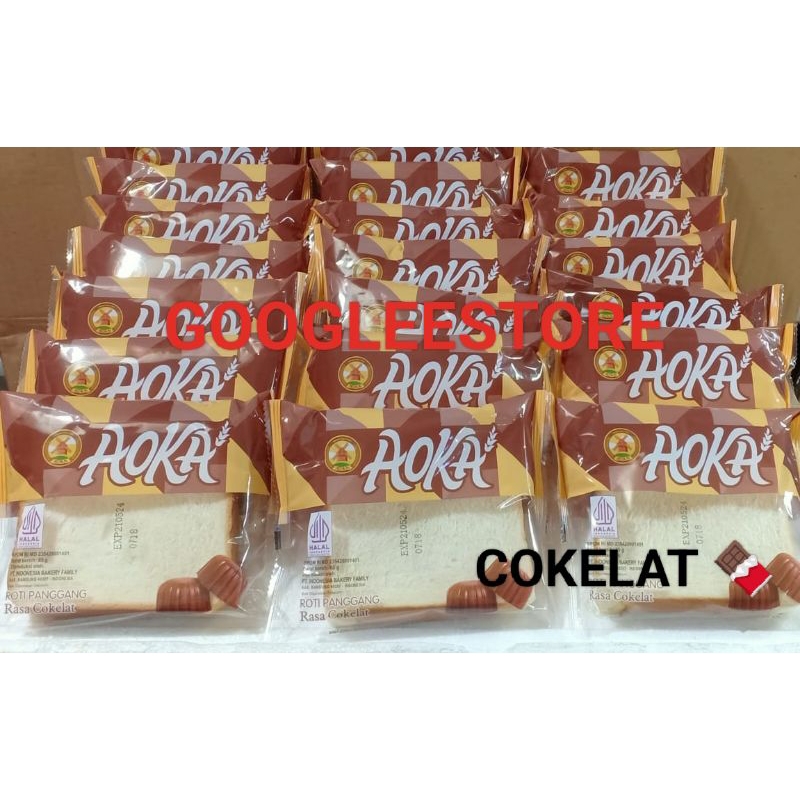 

AOKA ROTI VIRAL [TERLARIS]rasa varian COKELAT Lumer di mulut yummy..