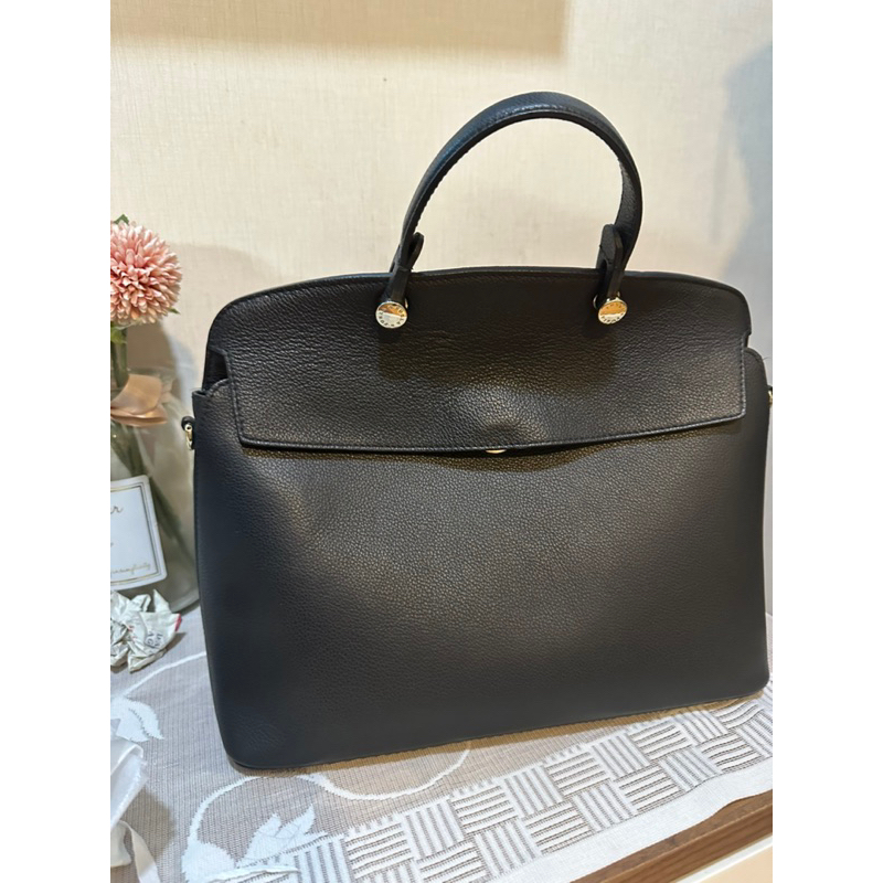 PRELOVED FURLA BAG BLACK