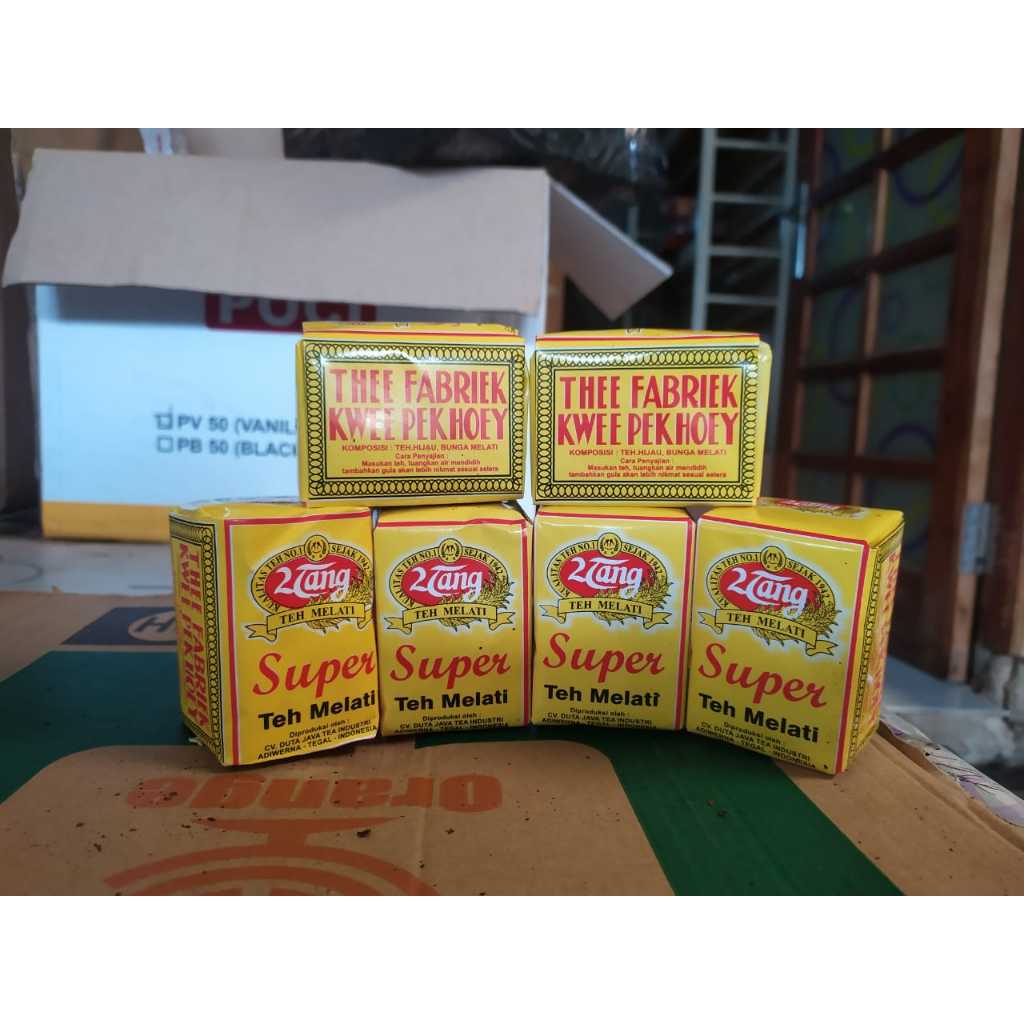 

Teh 2Tang Melati Kuning 40gram X 10pcs (1pak)