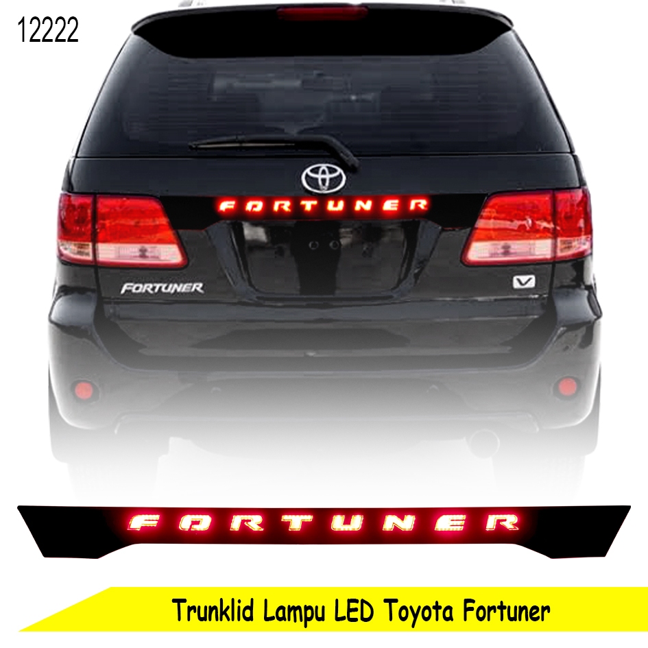 Trunklid Lampu Bagasi Toyota Grand Fortuner Trunk Lid LED