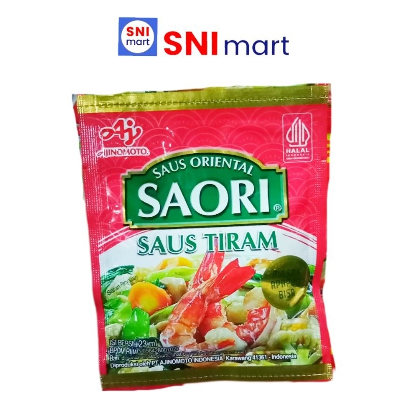 

SAORI saus tiram 23ml 1 sachet