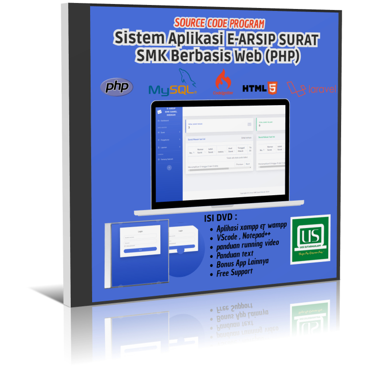 Source Code Aplikasi Arsip Surat Masuk dan Keluar berbasis web