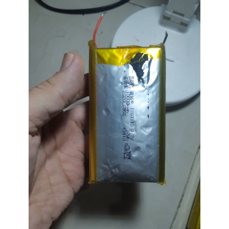 baterai polymer 20000mah kembung besar