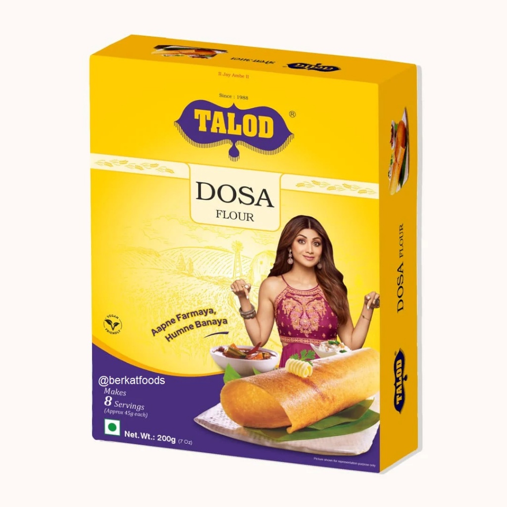 

Instant Dosa Flour Talod / Premiks Makanan India / Premix Rice Crepes