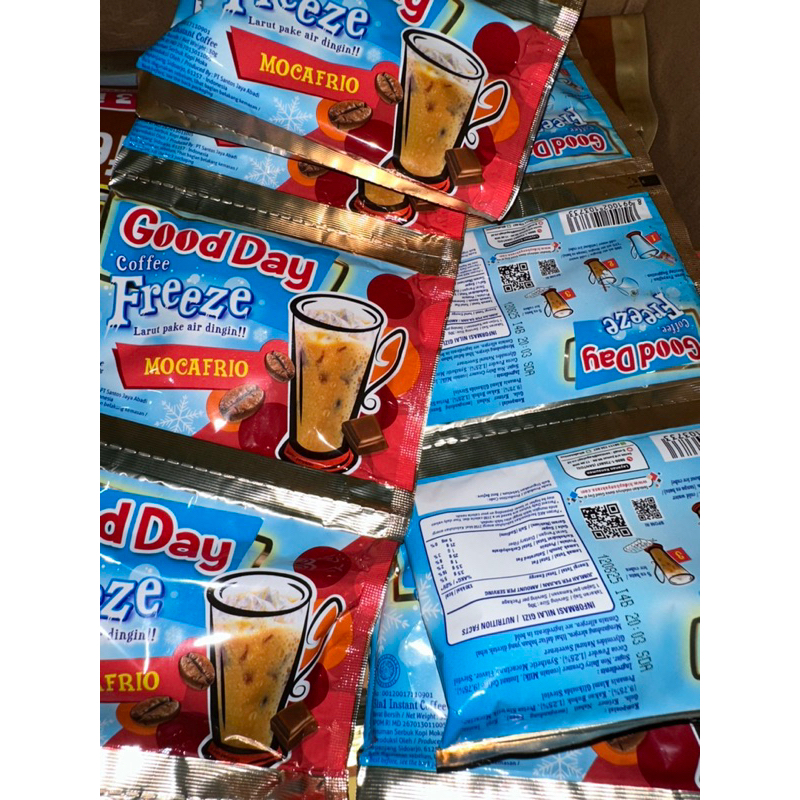 

Kopi Good Day Freeze Mocafrio isi 5 sachet