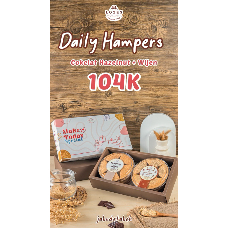 

Daily Hampers | bingkisan hari guru | parcel hari ibu | hadiah teman