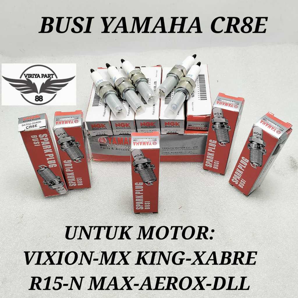 BUSI MOTOR YAMAHA CR8E ASLI ORIGINAL PRESISI AWET VIXION MX KING FREEGO LEXI AEROX NMAX CB150R CBR 1