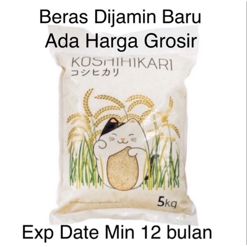 

Koshihikari 5 kg Beras Jepang 5 kg Koshikari Nasi Exp 2025 bulan 08 Hoka Hoka Bento Beras Jepang 5 kg GOJEK