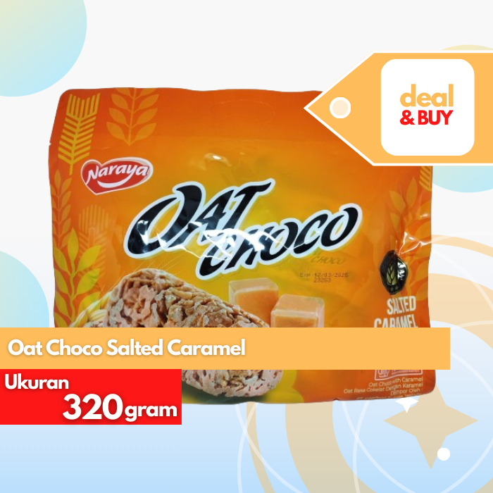 

Naraya Oat Choco Salted Caramel 320g
