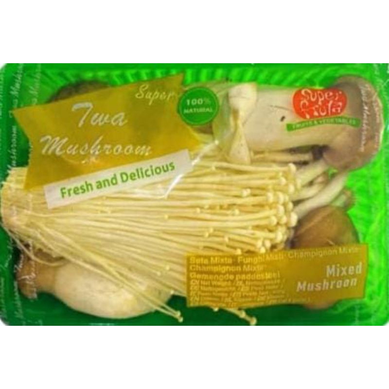 

PROMO !! MIX MUSHROOM FRESH (ORI) 400Gr.