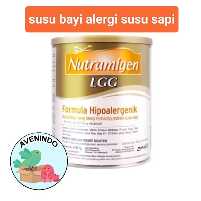 nutramigen LGG susu untuk bayi alergi susu sapi usia 0-12 bulan alergi protein sapi