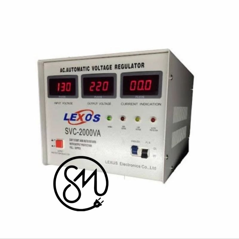 stabilizer Lexos ST 2000-SD 2KVA ST2000SD 2 KVA 2000 watt Stabil