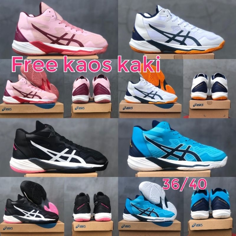 sepatu voli murah sky elite mid grade ORI 2 sepatu wanita voli sepatu sneaker wanita voli