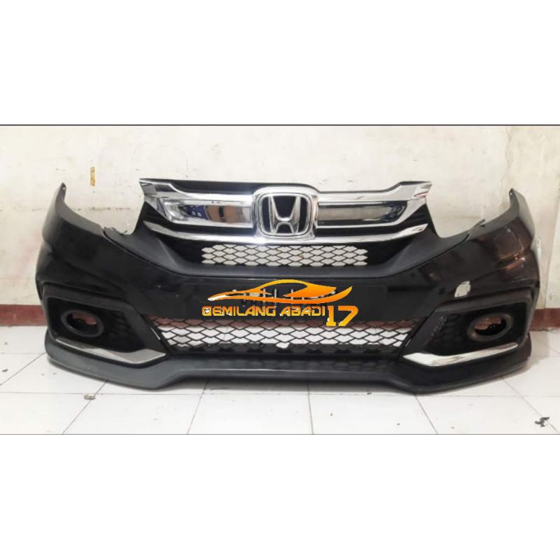 bumper bemper depan set mobilio rs 2019 2020 original