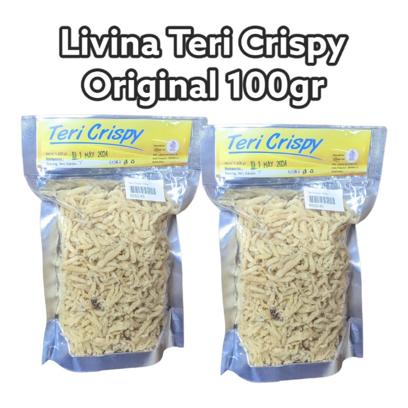

LIVINA TERI CRISPY ORIGINAL 100gr