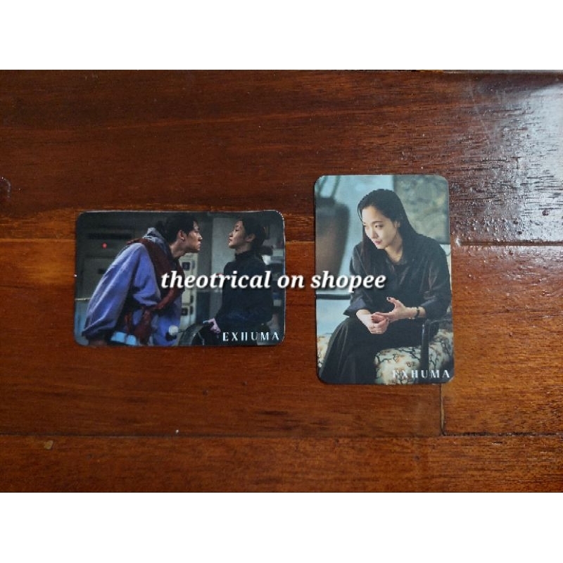 pc exhuma cinepolis photocard benefit bene bonggil hwarim goeun kim lee dohyun movie film