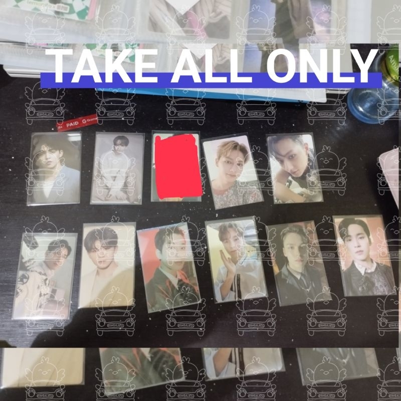 [TAKE ALL ONLY] Wts want to sell pc photocard svt seventeenHenggarae attacca tc trading card incompl