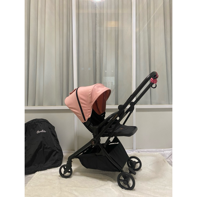 Preloved COCOLATTE Convertz Stroller Pink