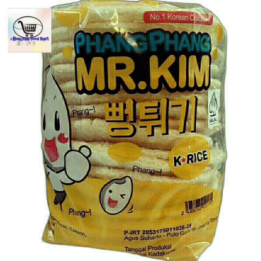 

Phang Phang Pong Twigi Mr Kim /K Rice Snack Korea 105gr