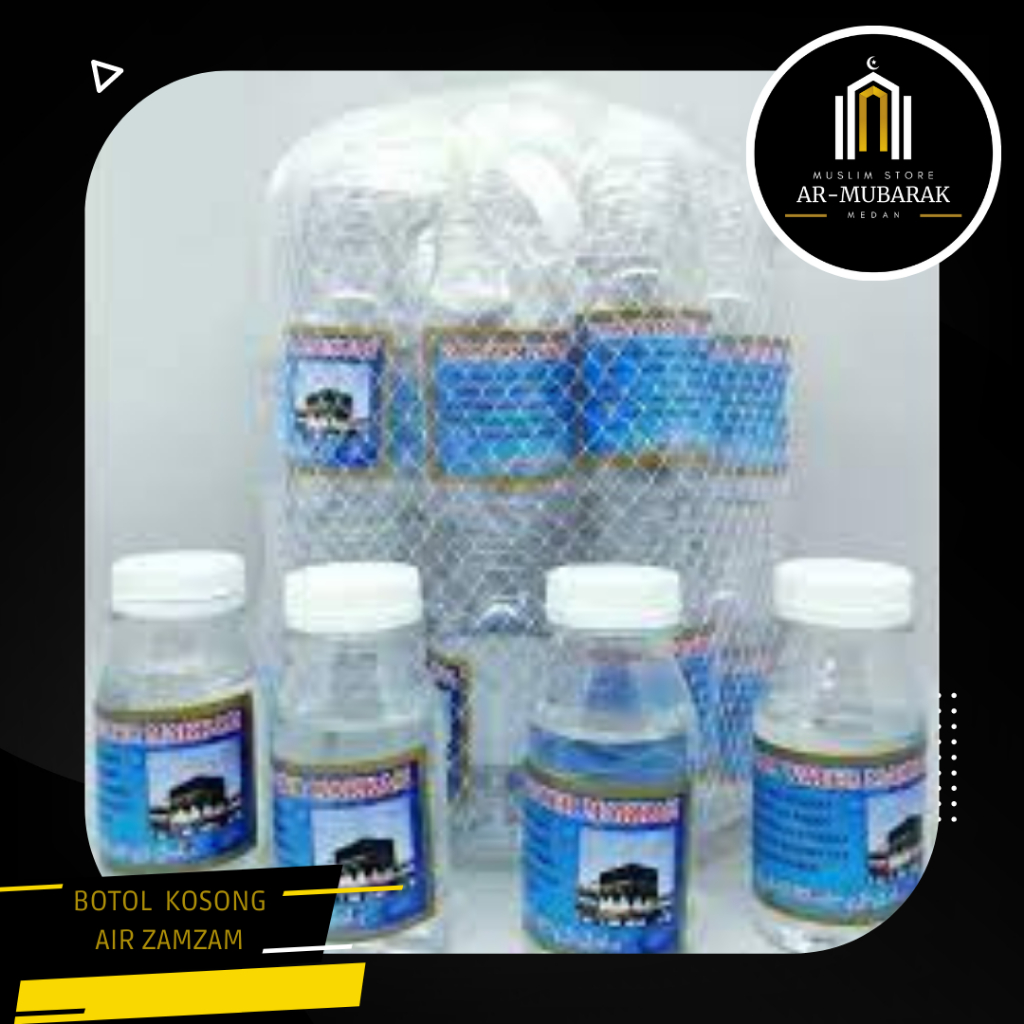 Botol Air Zam Zam Kosong Zamzam Kecil 25 Pcs