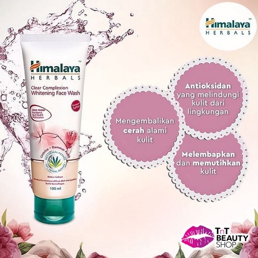 Harga Promo Himalaya Clear Complexion Whitening Face Wash M6C