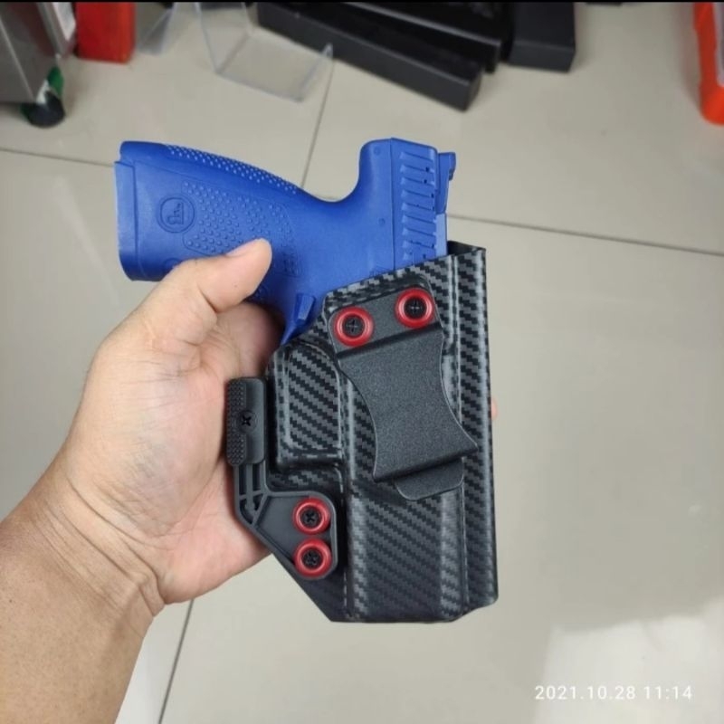 Holster Cz P10C Kydex USA Sarung CZ P10 C IWB Pakai Claw Intel