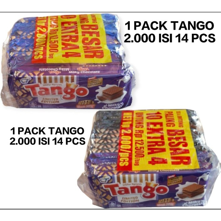 

[1 PACK] TANGO Wafer Renyah Limited Edition 1 Pack Isi 14 Pcs x 39g