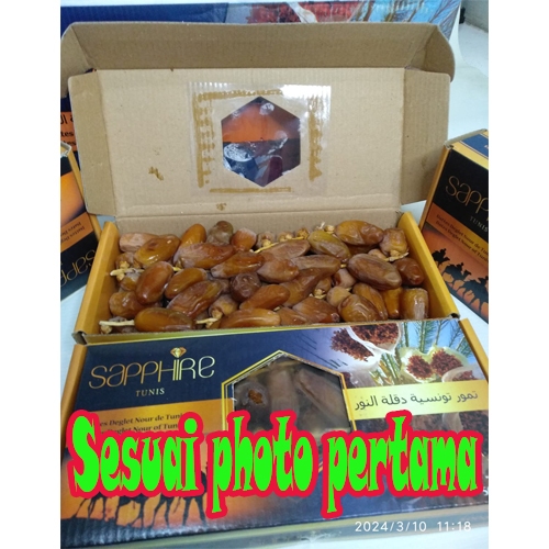 

Kurma saphire 500gr kurma tunis tangkai