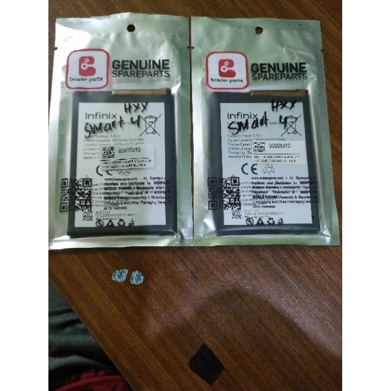 baterai infinix smart 4 brader part ori
