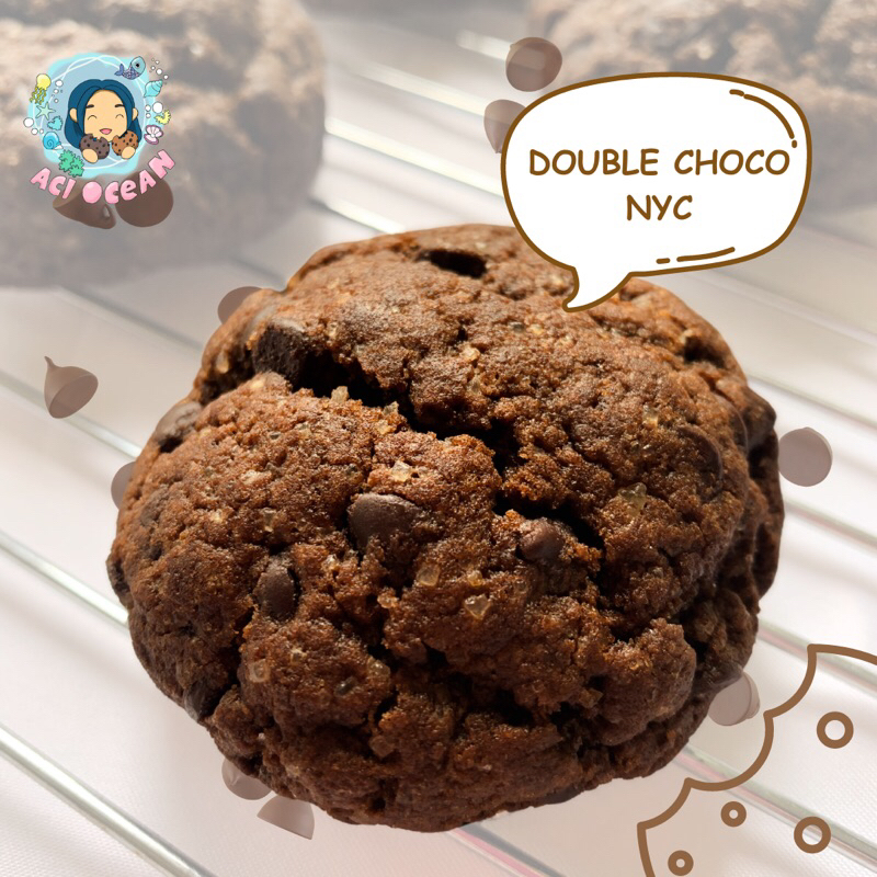 

Double Choc New York Cookies