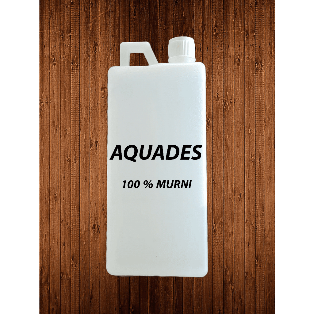 Aquadest / destiled water / air suling 1liter
