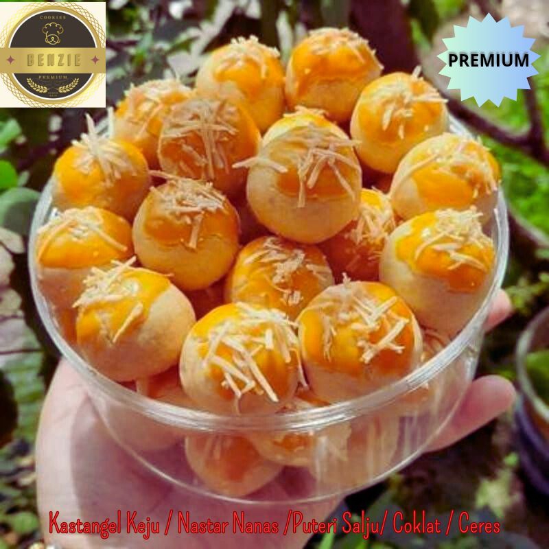 

Nastar Premium Putri Salju Kastengel Nastar Nanas Keju Homemade Halal