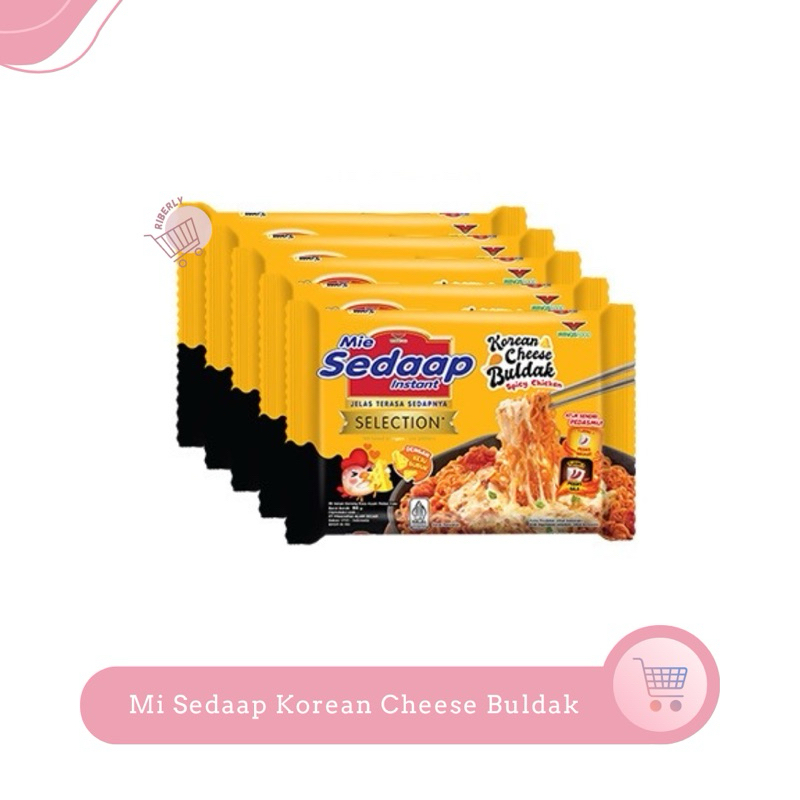 

Sedaap Mie Instan Korean Cheese Buldak 86 x5 / Mi Sedaap Kuah